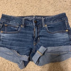 american eagle jean shorts